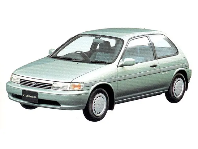 Toyota Corsa (EL41, EL43, EL45, NL40) 4 поколение, хэтчбек 3 дв. (09.1990 - 07.1992)